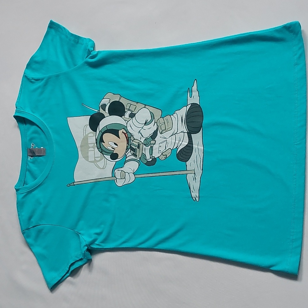 Disney characters Astro Mickey Girls solid crew tee size XL 14/16